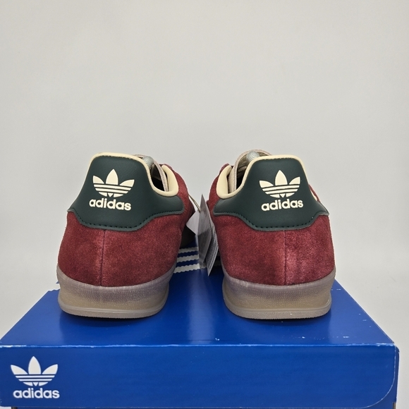 New Adidas Gazelle Indoor \'Shadow Red Green\' JH5403 Men\'s Shoes Size 12 main image 4